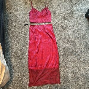 Hello Molly 2 Piece Skirt Set